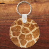 Giraffe Fur Print Schlüsselanhänger (Vorderseite)