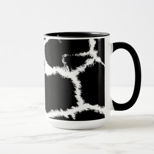 Giraffe Fur Print Tasse (Rechts)
