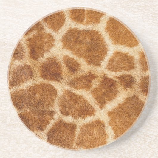 Giraffe Fur Print Untersetzer (Vorne)