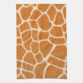 Giraffe Fur realistische Exotic Animal Print Luxus Geschirrtuch (Vertikal)