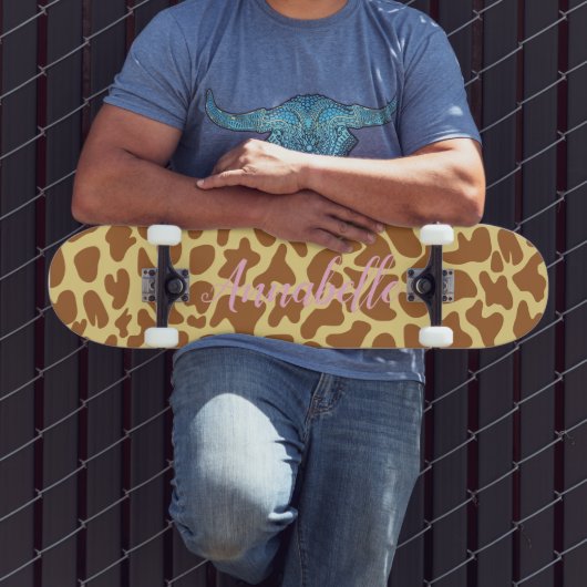 Giraffe für Tierausdruck Skateboard (Außenbereich 3)