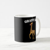 Giraffe für Tierzoo Safari Kaffeetasse (VorderseiteRechts)