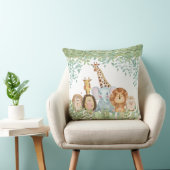 Giraffe für Wasserfarben, neugeborenes Safari-Kind Kissen (Stuhl )