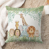 Giraffe für Wasserfarben, neugeborenes Safari-Kind Kissen (Decke)