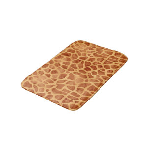 Giraffe für Wasserfarben Print Badematte
