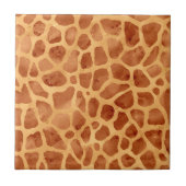 Giraffe für Wasserfarben Print Fliese (Vorderseite)