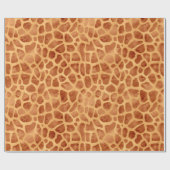 Giraffe für Wasserfarben Print Geschenkpapier (Flach)