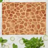 Giraffe für Wasserfarben Print Geschirrtuch (Gefaltet)