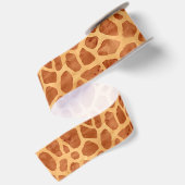 Giraffe für Wasserfarben Print Satinband (Rückseite)