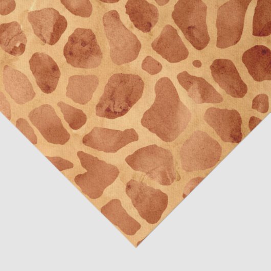 Giraffe für Wasserfarben Print Seidenpapier (Detail)