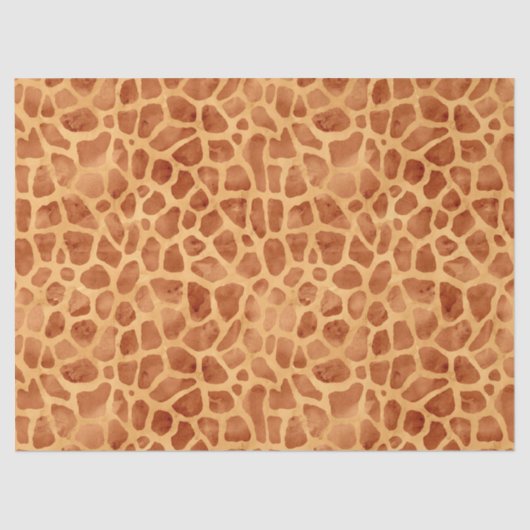 Giraffe für Wasserfarben Print Seidenpapier (Vorderseite)