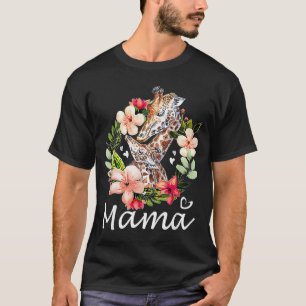 Giraffe für weibliche Mädchen Grafik Plus Größe T-Shirt
