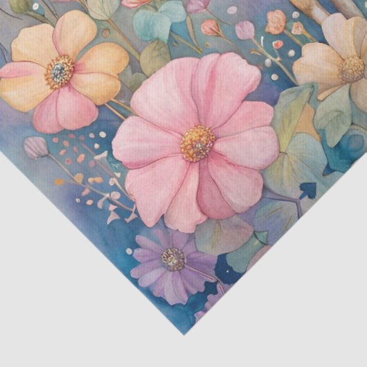 Giraffe Garden Pastel Seidenpapier (Detail)