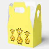 Giraffe-Gastgeschenk Geschenkschachtel (Geöffnet)