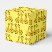 Giraffe-Gastgeschenk Geschenkschachtel (Rückseite)
