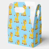 Giraffe-Gastgeschenk Geschenkschachtel (Geöffnet)