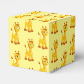 Giraffe-Gastgeschenk Geschenkschachtel (Rückseite)