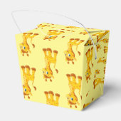 Giraffe-Gastgeschenk Geschenkschachtel (Rückseite)