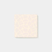 Giraffe Gelbe Gradient Wasserfarbe Minimal Post-it Klebezettel (Vorderseite)