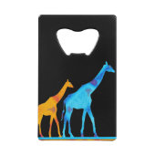 Giraffe Geldbeutel Flaschenöffner (Vorderseite)