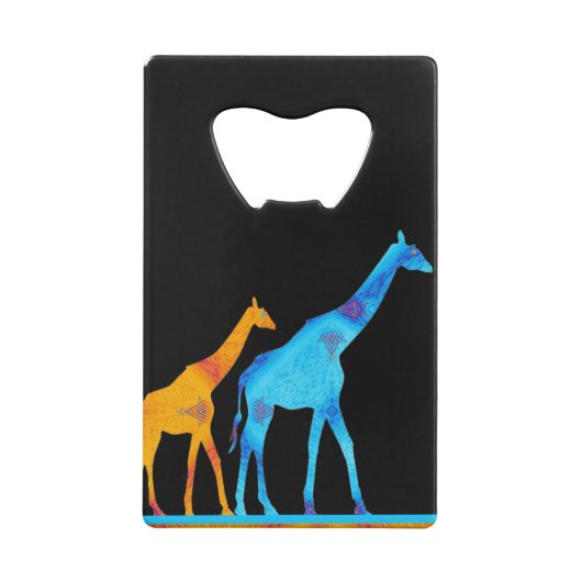 Giraffe Geldbeutel Flaschenöffner (Rückseite)