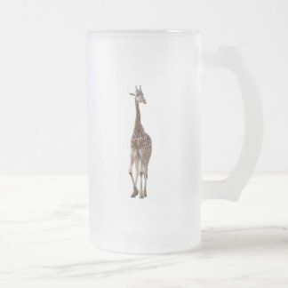 Giraffe genannte Spitze-Spitzen-Tasse.! Mattglas Bierglas