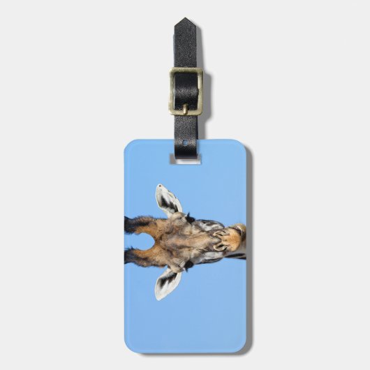 Giraffe Gepäckanhänger (Vorderseite vertikal)