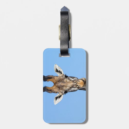 Giraffe Gepäckanhänger (Rückseite vertikal)