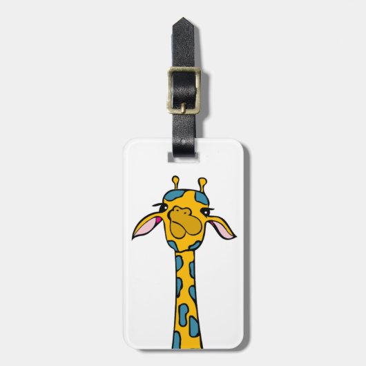 Giraffe Gepäckanhänger (Vorderseite vertikal)