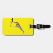 Giraffe Gepäckanhänger (Vorderseite horizontal)