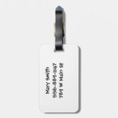 Giraffe Gepäckanhänger (Rückseite vertikal)