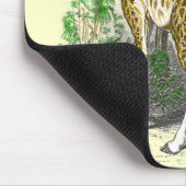 Giraffe Geschenke Mousepad (Ecke)