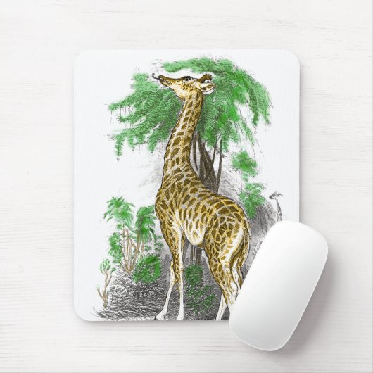 Giraffe Geschenke Mousepad (Mit Mouse)