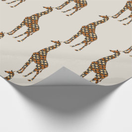 Giraffe Geschenkpapier