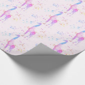 Giraffe Geschenkpapier (Ecke)