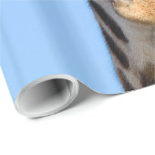 Giraffe Geschenkpapier (Rolleneckpunkt)