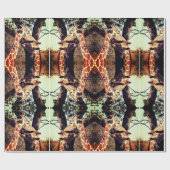 Giraffe Geschenkpapier für moderne Kunst (Flach)