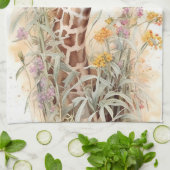 Giraffe Geschirrtuch (Gefaltet)