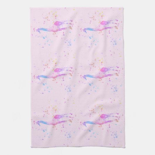 Giraffe Geschirrtuch (Vertikal)