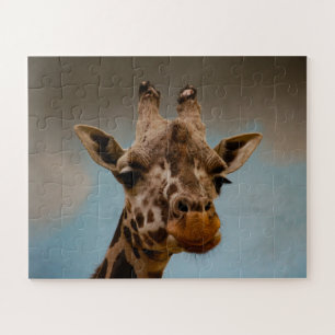 Giraffe-Gesicht-Portrait Puzzle