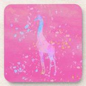 Giraffe Getränkeuntersetzer (Vorderseite)