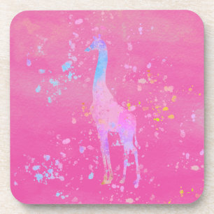 Giraffe Getränkeuntersetzer