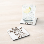 Giraffe Getränkeuntersetzer (Rechte Seite)