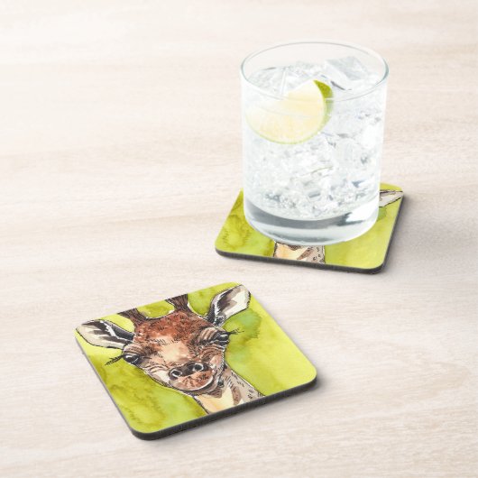 Giraffe Getränkeuntersetzer (Rechte Seite)