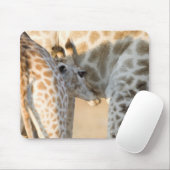 Giraffe (Giraffa camelopardalis) Kalbssaugen, Mousepad (Mit Mouse)