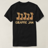 Giraffe Giraffic Jam Funny Pun Niedlich T-Shirt (Design vorne)