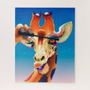 Giraffe Glamour Girl Puzzle