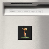 Giraffe Golf Magnet (In Situ (Geschirrspüler))