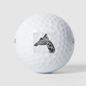 Giraffe Golfball (Vorderseite)