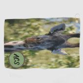 Giraffe Golfhandtuch (Horizontal)